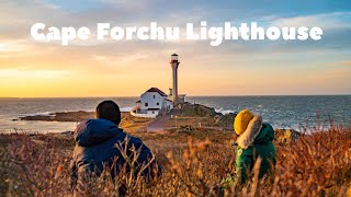 Cape Forchu Lighthouse tour  Yarmouth  Nova Scotia [upl. by Airalednac948]