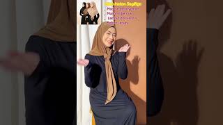 Hijab Instan Segitiga Bahan Jersey shortvideo hijab hijabstyle [upl. by Yrffoeg384]