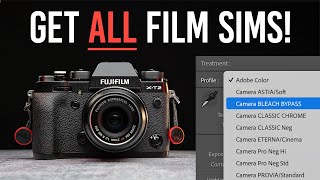 ALL Fujifilm Film Simulations in Lightroom [upl. by Winchell]