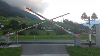 Bahnübergang Oberdorf CH  Swiss Railroad Crossing [upl. by Corotto573]