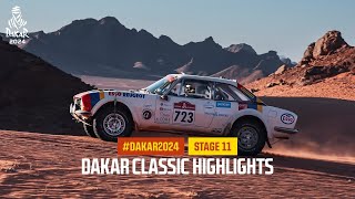 Dakar Classic Highlights  Stage 11  Dakar2024 [upl. by Alban]