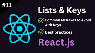 React Lists amp Keys The Essential Guide to Performance Tutorial 11 [upl. by Rebah685]