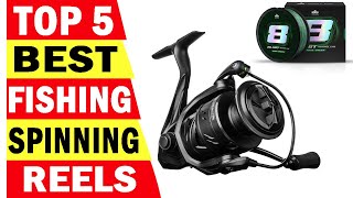 Top 5 Best Spinning Fishing Reels In 2024 [upl. by Conger596]