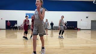 Hawley 6th grade girls vs Bemidji [upl. by Eninej681]