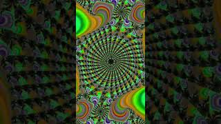 trippy shorts animation Psytrance Nebula Fractal Rhapsody [upl. by Ahsemal]