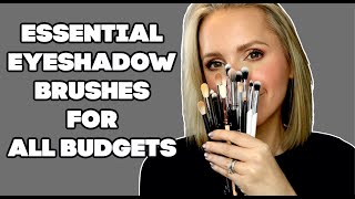 ESSENTIAL EYESHADOW BRUSHES  LUXURY amp AFFORDABLE [upl. by Flieger898]