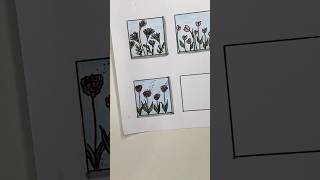 Easy Flowers to Draw for Beginners part 7  shorts easydrawing zentangledoodle [upl. by Ahsiat]