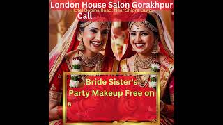 London House Salon Gorakhpur  Best Makeup Offer  Book Today bridal bridalmakeup [upl. by Drarig]