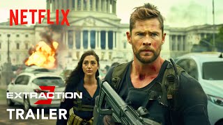 EXTRACTION 3  Trailer  Chris Hemsworth  Idris Elba  Golshifteh  Netflix [upl. by Giess]