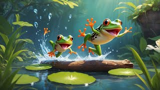 quotJump Jump Little Frog  Fun and Energetic Song for Kids  Little Brighterquot [upl. by Straus]