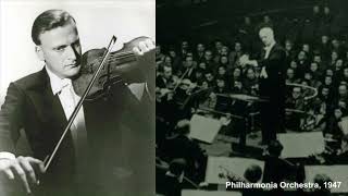 Yehudi Menuhin amp Wilhelm Furtwängler  Beethovens Violin Concerto in D Major Op 61 「1953 STEREO」 [upl. by Dunson]