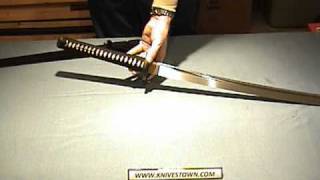 Cold Steel Warrior Series Chisa Katana Sword Model 88BCK [upl. by Roarke95]