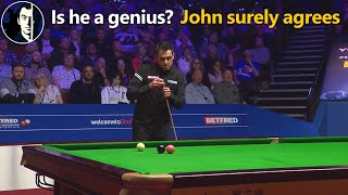 Frame 16 ‒ Proud of Himself  Ronnie OSullivan vs John Higgins  2022 World Snooker Championship SF [upl. by Helga]