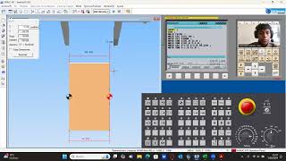 Semana 3 Ejercicio 1 Refrentado CNC FANUC 0iTF [upl. by Nagad870]