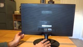 Samsung S22B300H 215quot LED Monitor Review [upl. by Siuqramed]