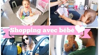 VLOG Shopping avec bébé [upl. by Alatea622]