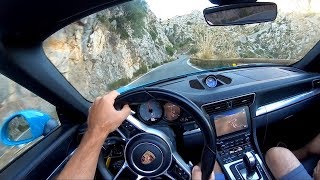 2016 Porsche 9912 Carrera S  Sunday Drive Mallorca  GoPro Hero 6 POV [upl. by Fortunna]