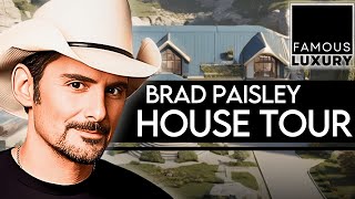 Inside Brad Paisleys MultiMillion Dollar Homes  House Tour [upl. by Bailar389]