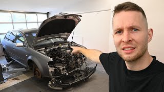 Ich finde den GRUND warum NIEMAND den V8 Motor des 2500€ Audi S6 reparieren wollte [upl. by Chiquia]