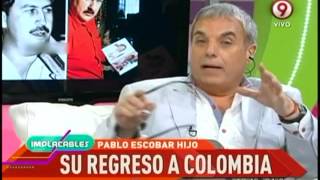 INFORMES IMPLACABLES  ¿Qué pasó con el hijo de Pablo Escobar cuando decidió regresar a Colombia [upl. by Iover665]