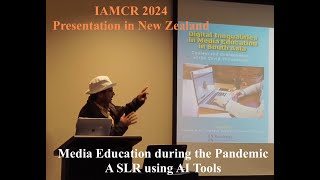 IAMCR 2024 Media Education during the Pandemic A SLR using AI Tools [upl. by Assetnoc311]