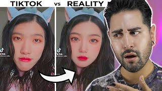 Exposing Influencer Editing Apps Facetune  Photoshop FAILS Reaction 🤭 [upl. by Lemon773]