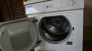 Miele Novotronic T457 C Kondenzációs szárítógépCondenser Dryer [upl. by Woodsum]