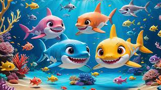 Baby Shark Fun Song amp Dance  Educational Video for Kids [upl. by Yrolg533]