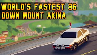 Chasing the Ghost of Akina  art of rally World Record in the AE86 [upl. by Arivle30]