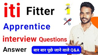 iti fitter apprentice interview questions  answer in hindi  iti fitter interview questions 2023 [upl. by Koren]