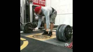 Jim Wendler Deadlift 540x8 [upl. by Thrift]