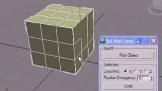 Select Vertex Loop MaxScript [upl. by Ahsinroc825]