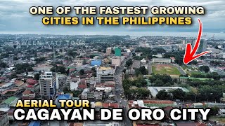 CAGAYAN DE ORO CITY  One of the Fastest Growing Cities in the Philippines  AERIAL TOUR [upl. by Karine]