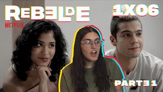 Rebelde 1x06 Sálvame REACCIÓN 12  WEng subs [upl. by Rask]