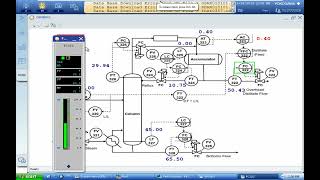 Yokogawa Centum VP Tutorial p33FP4 Distillation Column Control [upl. by Anirec717]