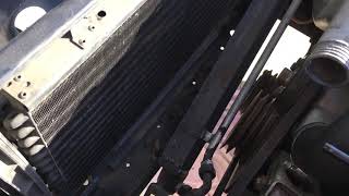 E34 M5 Radiator Removal  Oil Cooler Separation [upl. by Bromleigh155]