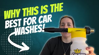 Review of Foam Gun Car Wash Sprayer [upl. by Notneuq98]