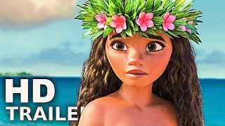 Vaiana  ALLE Trailer amp Clips Deutsch German 2016 [upl. by Noskcire]