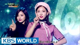 TWICE 트와이스  1 TO 10 Music Bank COMEBACK  20161028 [upl. by Leahcim794]