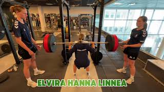 Elvira Hanna amp Linnea på gymmet [upl. by Eus]