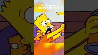 Bart vandalizes the school🤯😂simpsons shorts funny good [upl. by Philipp491]