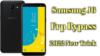 Samsung J6 Frp Bypass  Samsung J6 Frp Remove Without Pc New Trick 2024 [upl. by Lorollas]