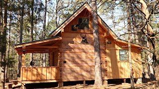 Log Cabin Build at Paradise Point Start to FinishTimeLapse minus Chinking [upl. by Esbensen]