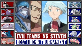 AQUAMAGMA BOSS vs STEVEN STONE  Best Hoenn Trainer Pokémon Tournament Battle 1 [upl. by Ursula]