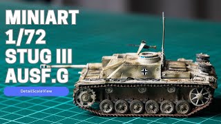 Miniart 172 StuG III BuildReview [upl. by Johann]