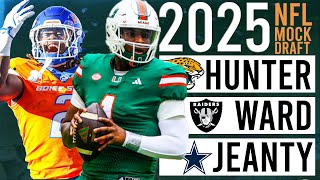 2025 NFL Mock Draft  Ashton Jeanty Falls [upl. by Atlas]