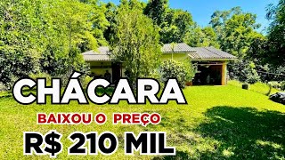 CHÁCARA A VENDA CASA FRUTAS E ÁGUA EM SANTA CATARINA R 210 MIL [upl. by Broderic]