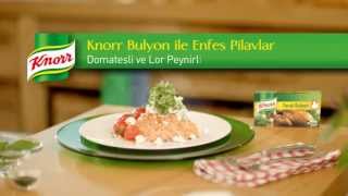 Knorr Bulyon ile Enfes PilavlarDomatesli ve Lor Peynirli Pilav [upl. by Chee29]