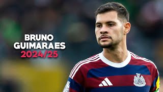 Bruno Guimarães 202425  Amazing Skills Assists amp Goals  HD [upl. by Gesner]