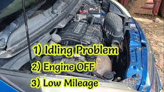 Chevrolet Beat idling problem  Engine off in speed break and signals  Low mileage [upl. by Suolekcin]